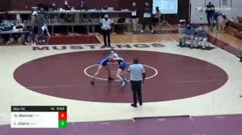 126 lbs Consolation - Ashton Warchol, Exeter vs Landon Eberly, Cocalico