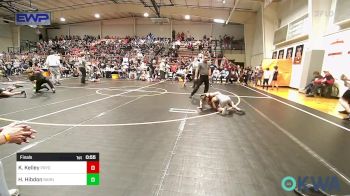 70 lbs Final - Kaisen Kelley, Pryor Tigers vs Henry Hibdon, Barnsdall Youth Wrestling