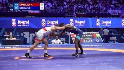 57 kg Qualif. - Almaz Smanbekov, Kyrgyzstan vs Diamantino Iuna Fafe, Guinea-bissau