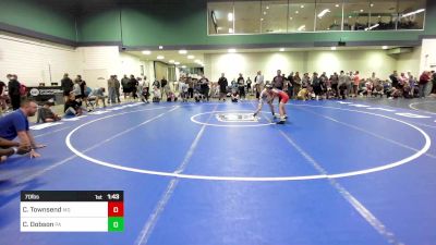 70 lbs Round Of 16 - Carter Townsend, MD vs Connor Dobson, PA