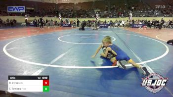 37 lbs Semifinal - Brantley Lynn, Noble Takedown Club vs Tyson Townes, Texas Elite Wrestling