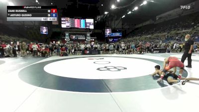 106 lbs Cons. Sub-rd Of 32 - Zane Russell, OH vs Arturo Gudino, CA