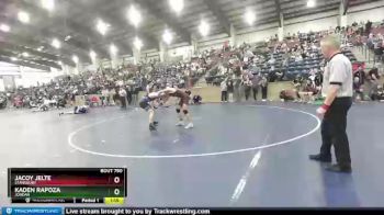 147 lbs Cons. Round 2 - Jacoy Jelte, Stansbury vs Kaden Rapoza, Jordan