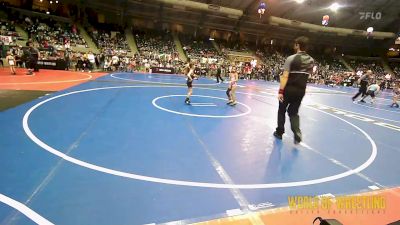 55 lbs Consi Of 4 - Nyla Rhodes, Nebraska Wrestling Academy vs Averie Orth, Sperry Wrestling Club