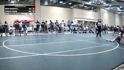 132 lbs Consi Of 64 #2 - Mike Marshall, Vista Wrestling vs Roman Jaimes, Mwc