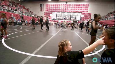 52-55 lbs Final - Nova Wright, D3 Wrestling Cluib vs Emmalyn Gibson, Wolfpak Wrestling