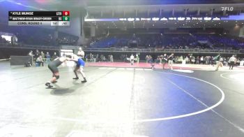 190 lbs Cons. Round 4 - Kyle Munoz, Lincoln (Stockton) vs Matthew-Ryan Brady-Green, Del Campo