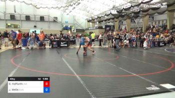 48 kg Round Of 32 - Dominic Hoffarth, Unattached vs Justin Wells, Clovis North