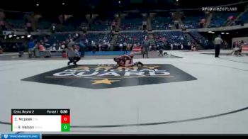 132 lbs Cons. Round 2 - Robert Nelson, Seneca vs Carson Mcpeek, Stockton