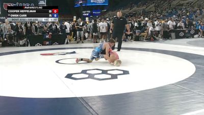 100 lbs Champ. Rd Of 128 - Cooper Heffelman, Colorado vs Owen Carr, Pennsylvania