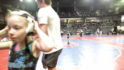 62.4-64.2 lbs Rr Rnd 4 - Abigail Drum, John Wayne Corcoran Wrestling Association vs Mia Kerr, Roundtree Wrestling Academy