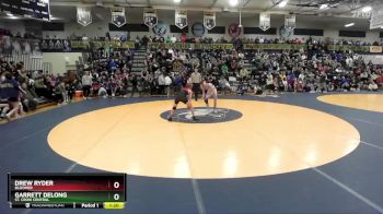 120 lbs Semifinal - Drew Ryder, Bloomer vs Garrett DeLong, St. Croix Central