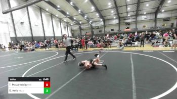 66 lbs Consolation - Torin McLaimtaig, Priest River Wrestling Cl vs Gunner Kelly, Team Aggression