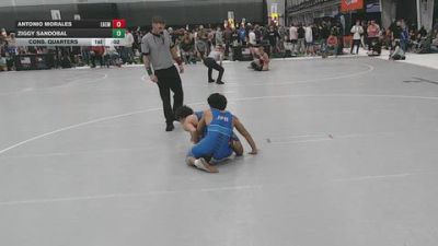 120 lbs Cons. Quarters - Ziggy Sandobal vs Antonio Morales, Eagle Empire