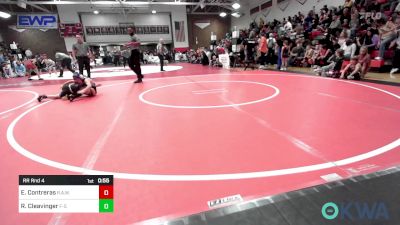 67 lbs Rr Rnd 4 - Easton Contreras, R.A.W. vs Ryder Cleavinger, F-5 Grappling