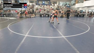 126 lbs Champ. Rd Of 32 - Tre Hallford, Team Idaho vs Seth Hall, Sanderson Wrestling Academy