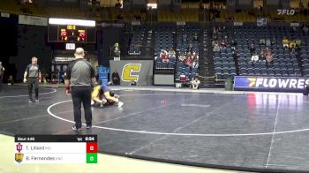 165 lbs Consolation - Tyler Lillard, Indiana vs Baylor Fernandes, N. Colorado