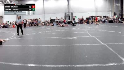 126 lbs Round 3 (4 Team) - Carter Lanzilli, GPS vs Carlo Salinas, Revival
