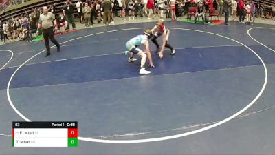 83 lbs Cons. Round 4 - Easton Moat, Duchesne Eagles vs Trayl Moat, Millard Wrestling