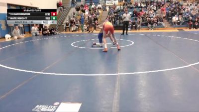 132 lbs Cons. Round 3 - Nate Knight, Douglas vs TJ Harrington, Newcastle