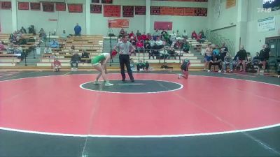 G 105 lbs Round 5 (6 Team) - Audrey Turner, Smith Center HS vs Baylie Wieneke, Pomona-West Franklin HS