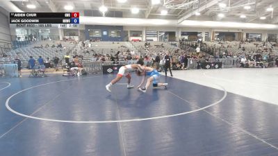 165 lbs Cons. Rd Of 16 - AIDEN CHUR, Granite Wrestling Club vs Jack Goodwin, Mile High Wrestling Club