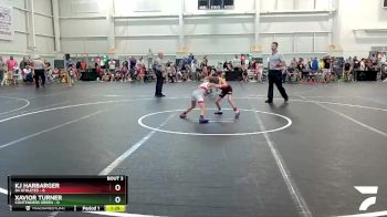 52 lbs Round 1 (8 Team) - Xavior Turner, Contenders Green vs KJ Harbarger, 84 Athletes
