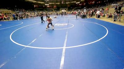 90 lbs Consolation - Charlie Thompson, Mojo Grappling Academy vs Timber Freeman, Cleveland Take Down Club