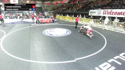138 lbs Quarters - Jovani Sandoval vs Marco Costa, Costa Training Center
