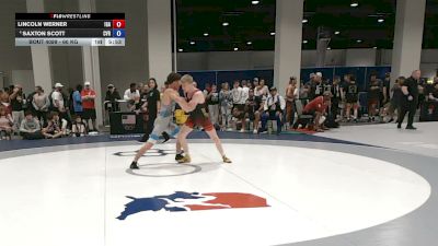 60 kg Champ. Rd Of 32 - Lincoln Werner, Interior Grappling Academy vs Saxton Scott, Central Valley RTC