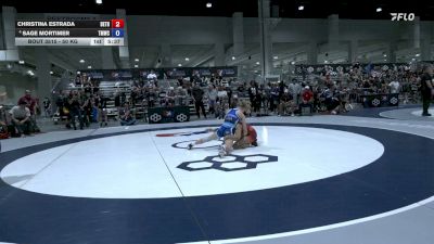 50 kg Champ. Rd Of 32 - Christina Estrada, DETHRONE vs Sage Mortimer, Titan Mercury Wrestling Club (TMWC)