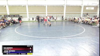 215 lbs 2nd Place Match (8 Team) - Oz Nowick, Colorado vs Jesse Romero, Missouri