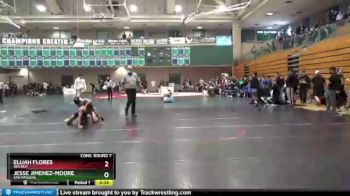 126 lbs Cons. Round 7 - Jesse Jimenez-Moore, San Pasqual vs Elijah Flores, Walnut
