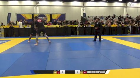 Paul Lester Boyajian vs Jaime Gomez Pardo 2024 World IBJJF Jiu-Jitsu No-Gi Championship