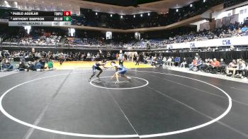 6A 144 lbs Cons. Round 3 - Anthony Simpson, Arlington Lamar vs Pablo Aguilar, Temple