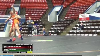 135 lbs 1st Place Match - Renzo Morgan, Brunson vs Will Deutschlander, 3F
