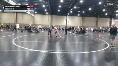 132 lbs Consi Of 8 #2 - Preston Williams, Golden Bears Wrestling Club vs Ken Goff III, Panther Legacy