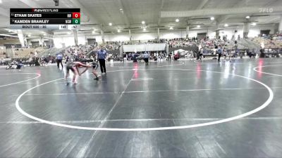 85 lbs Cons. Round 1 - Kamden Brawley, Nashville Catholic Wrestling vs Ethan Skates, Halls Wrestling