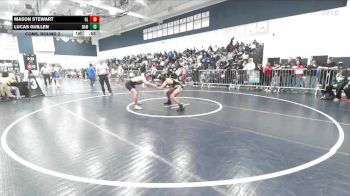 138 lbs Cons. Round 2 - Mason Stewart, Orange Lutheran vs Lucas Guillen, Damien