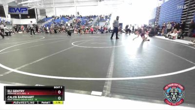 88 lbs Round 2 (4 Team) - Eli Gentry, Missouri Outlaws vs Caleb Barnhart, East Kansas Eagles Gold