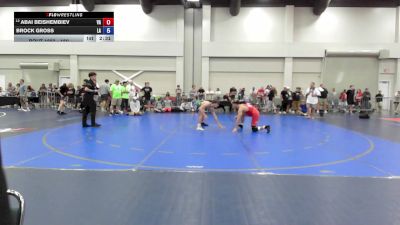 150 lbs Cons. Round 5 - Abai Beishembiev, VA vs Brock Gross, LA
