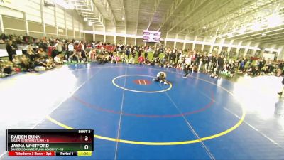 63 lbs Round 2 (4 Team) - Jayna Whitford, Sanderson Wrestling Academy vs Raiden Bunn, Salem Elite Wrestling