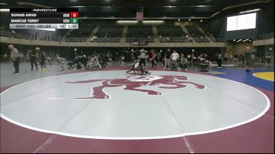 220 lbs Quarterfinal - Suhaib Awad, Ashburn vs Marcus Terry, Odenton