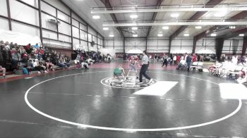 126 lbs Finals (4 Team) - Ethan Sharp, Uintah vs Joel Renteria (SnowC), Juab B