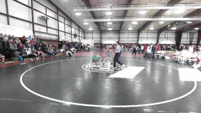 126 lbs Finals (4 Team) - Ethan Sharp, Uintah vs Joel Renteria (SnowC), Juab B