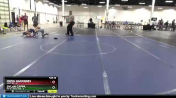 98 lbs Round 1 (8 Team) - Dylan Gappa, PA Alliance Red vs Owen Garriques, Suzy WC