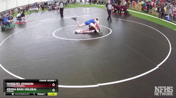 120 lbs Champ. Round 1 - Keona Basa Holokai, Carson vs Marques Johnson, Cimarron Memorial