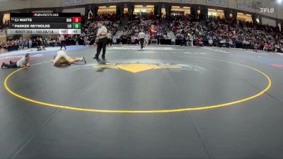 150-2A/1A Cons. Round 2 - CJ Watts, Brunswick vs Parker Reynolds, Liberty