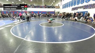 165 lbs Cons. Round 5 - Carson Yearout, Potlatch vs Hunter Nicholson, East Valley (Spokane)