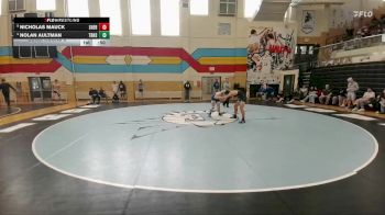 150 lbs Cons. Round 3 - Nolan Aultman, Thunder Basin vs Nicholas Mauck, Sheridan